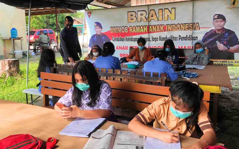 Brimob Kalteng Gelar Kegiatan BRAIN
