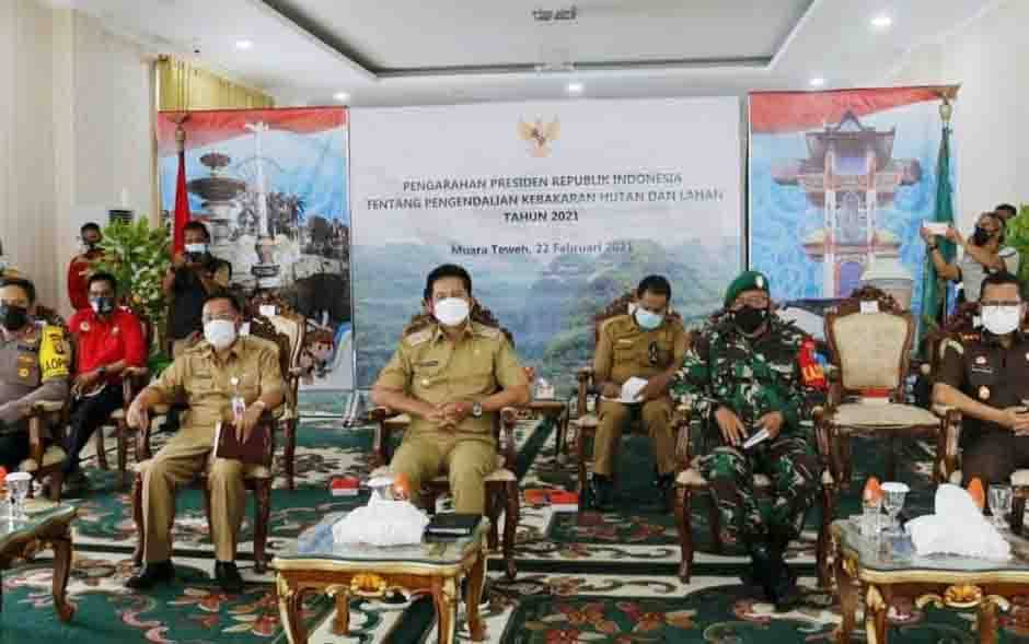 Bupati Barito Utara: Daerah Rawan Terjadi Karhutla Jangan Sampai Lengah