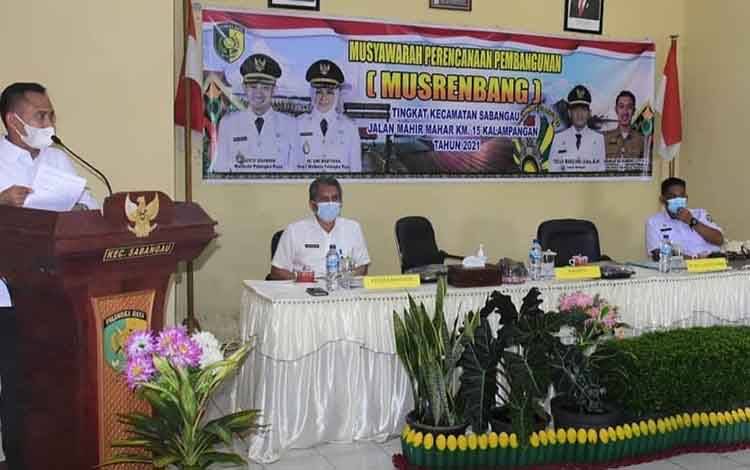 5 Kecamatan di Palangka Raya Sudah Musrenbang, Mayoritas Usulan Infrastruktur