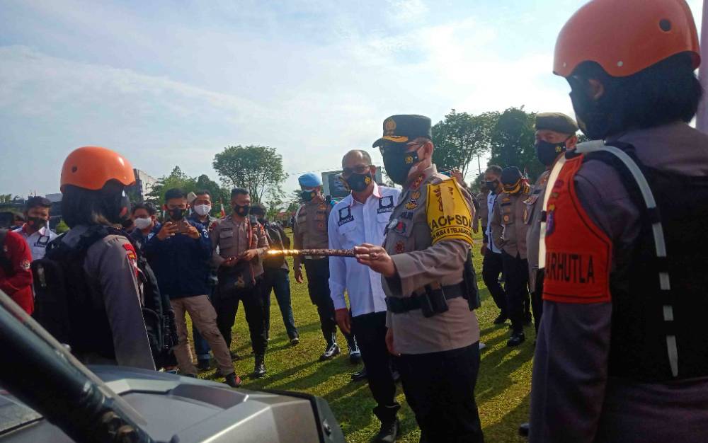 Tanggulangi Karhutla, Polda Kalteng Apel Kesiapan Tindaklanjuti Instruksi Presiden