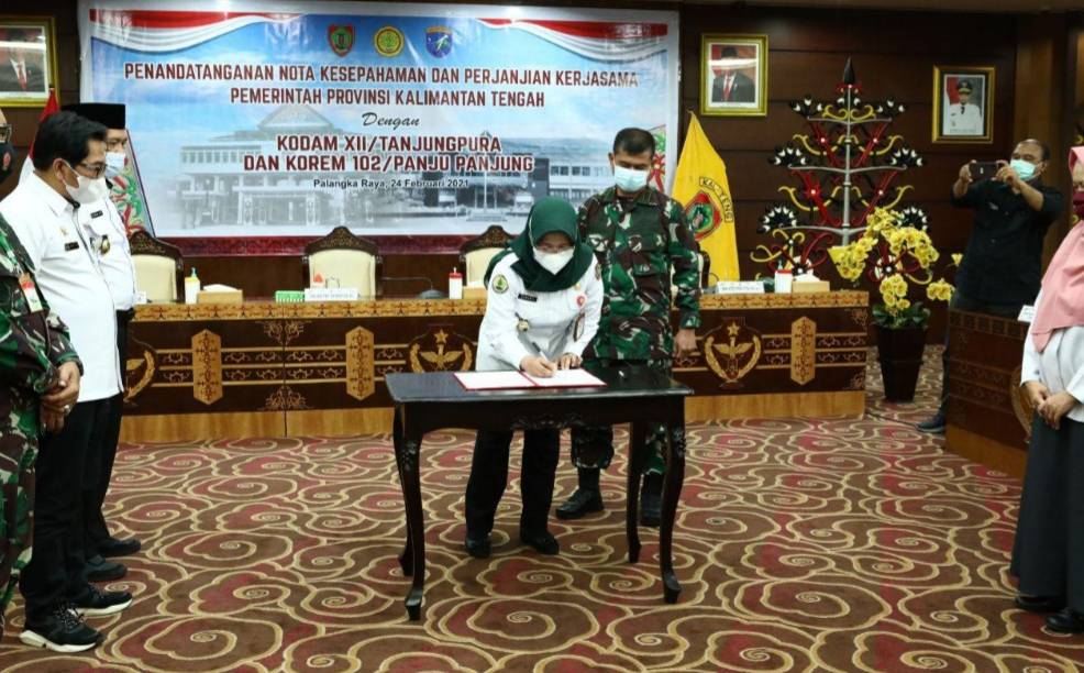 Agenda Strategis Presiden Mewujudkan Lumbung Pangan di Kalteng