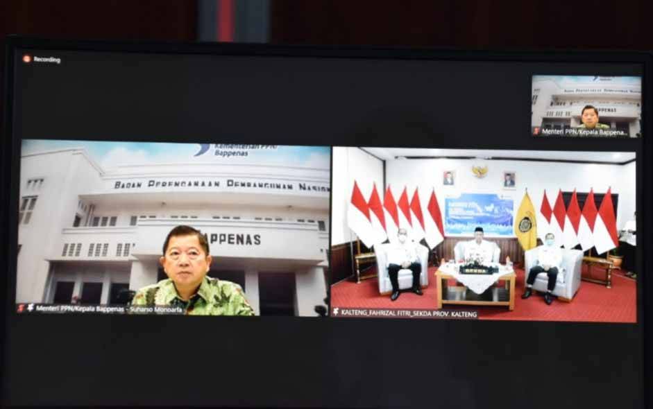Pemprov Kalteng Sampaikan 5 Usulan Prioritas Dukung Pelaksanaan RPJMN 2020 - 2024