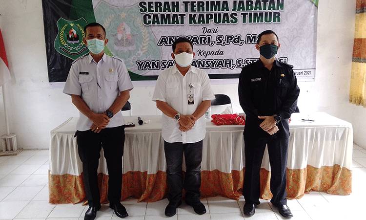 Seusai Sertijab, Camat Kapuas Timur yang Baru Fokus Ini