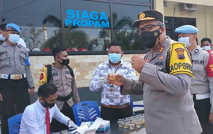 Kapolres Sukamara: Tak Ada Ampun Bagi Anggota Terlibat Narkoba, Langsung Pecat