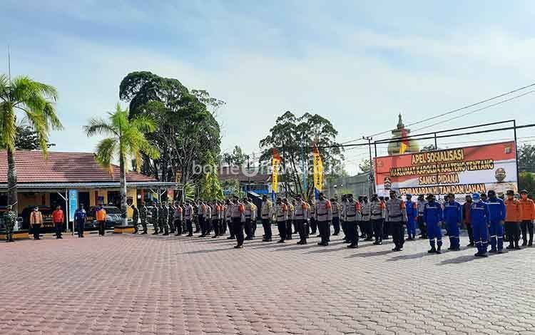 Polres Kobar Apel Sosialisasi Sanksi Pidana Karhutla