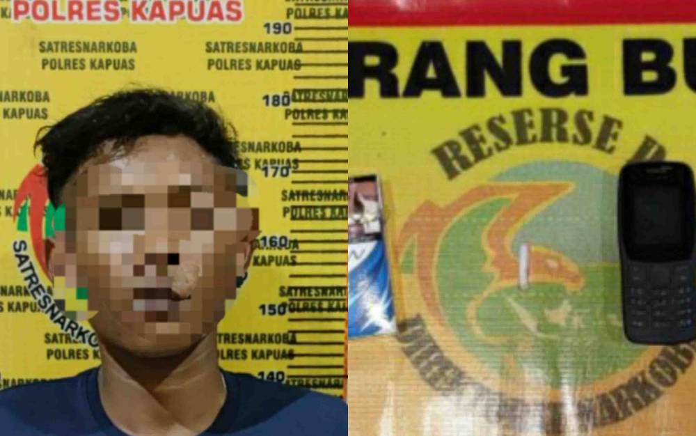 Bawa Sabu, Pemuda Asal Desa Wargo Mulyo Ini Diamankan Polsek Kapuas Kuala