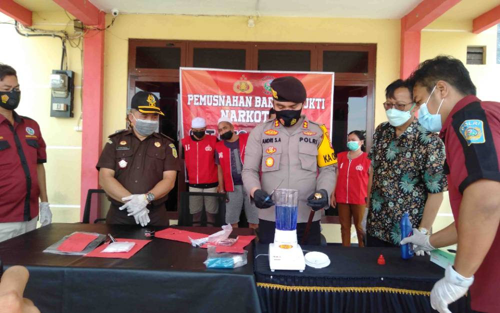 Kapolres Katingan Imbau Warga Jauhi Narkoba