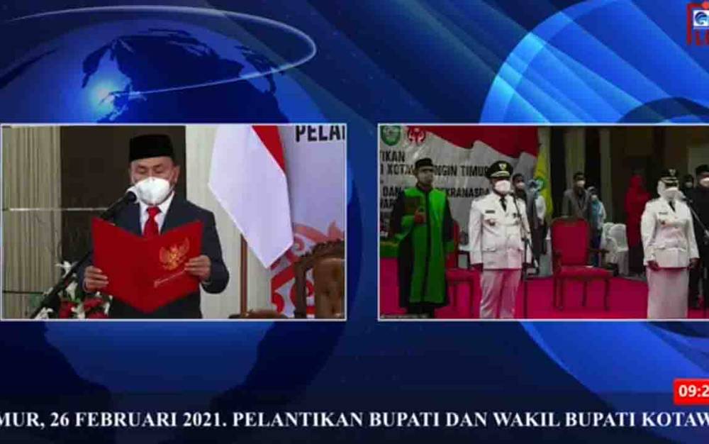 Gubernur Kalteng Ajak Pemkab Kotim Tolak Penambangan Pasir di Perairan Ujung Pandaran