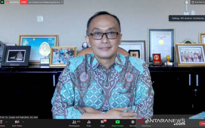 Dirjen Dukcapil Kemendagri Zudan Arif. (foto : ANTARA/ (Muhammad Zulfikar)