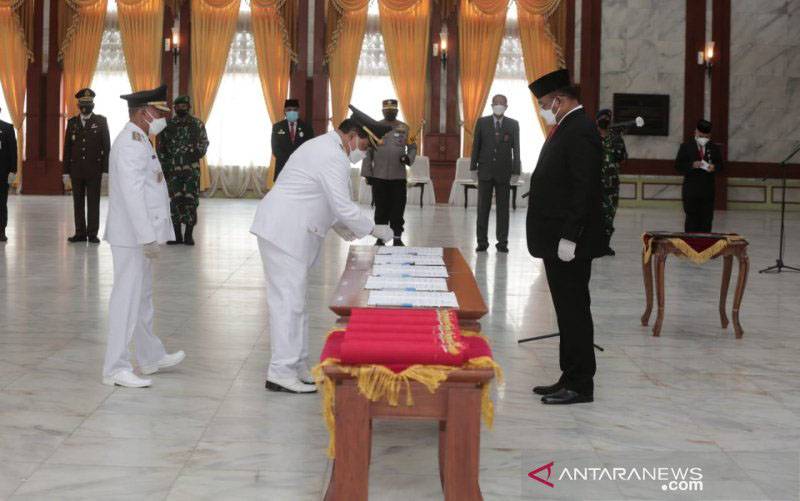 Pj Gubernur Kalsel Tekankan 4 Hal untuk Kepala Daerah Baru