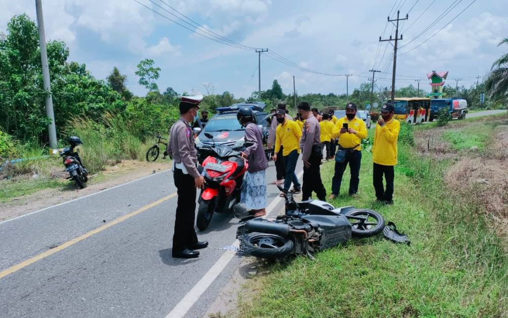 Kecelakaan Maut Tewaskan Pengendara Sepeda Motor di Buntok