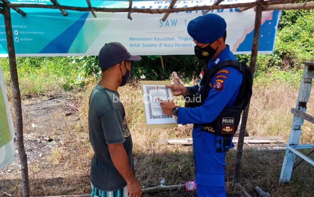 Warga Pesisir Seruyan Diberi Pemahaman Sanksi Pelaku Pembakaran Lahan
