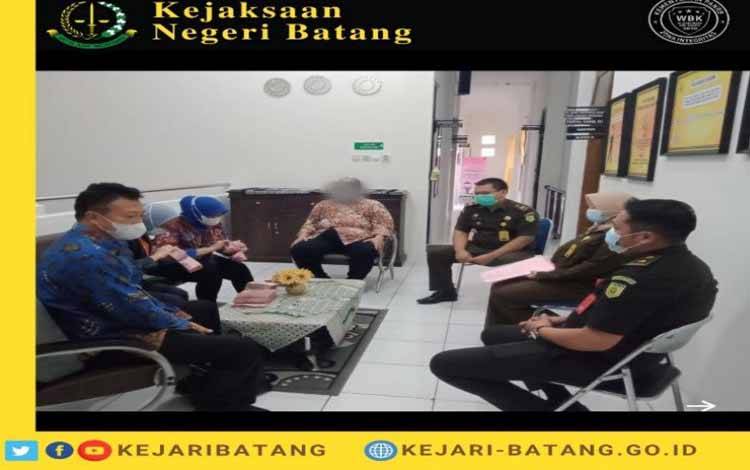 Mantan Direktur Perusda Batang Kembalikan Uang Negara Rp 200 Juta