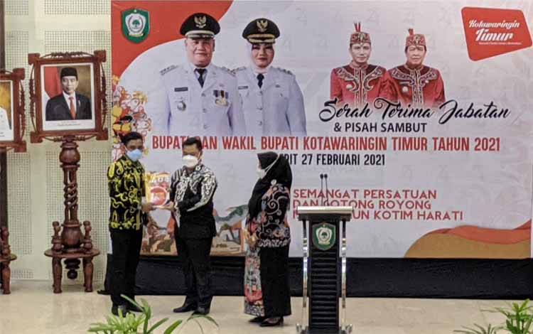 Pemkab Kotim Gelar Serah Terima dan Pisah Sambut Bupati dan Wakil Bupati