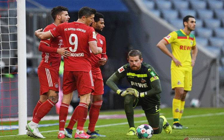 Bayern Akhiri Krisis Setelah menang besar 5-1 atas Cologne