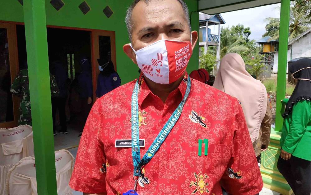 Kadis Kesehatan Seruyan Ingatkan Tetap Terapkan Protokol Kesehatan Meski Sudah Divaksin