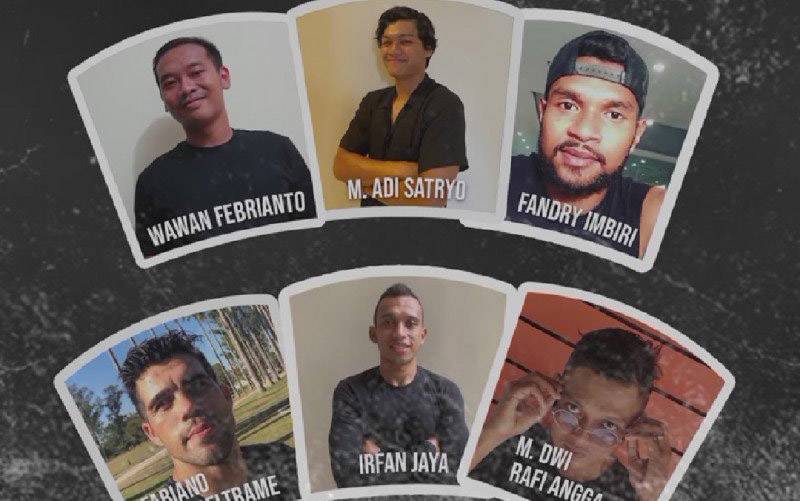 Deretan pemain baru PSS Sleman yang diumumkan lewat laman Instagram resmi mereka. (foto : HO-Instagram PSS Sleman)