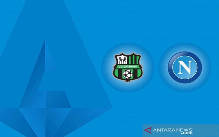 Napoli Berbagi Poin dengan Sassuolo Usai Lakoni Drama 6 Gol
