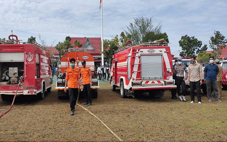 Desa dan Bhabinkamtibmas Diminta Sering Kontrol Untuk Cegah Kebakaran