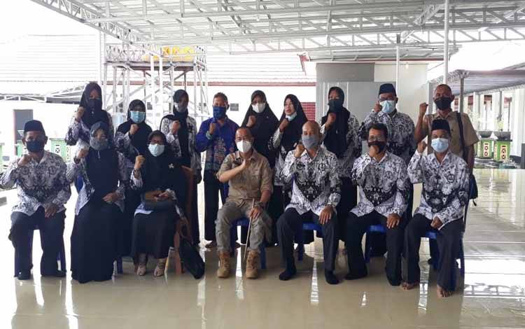 Pengurus PGRI Silaturahmi ke Bupati Seruyan