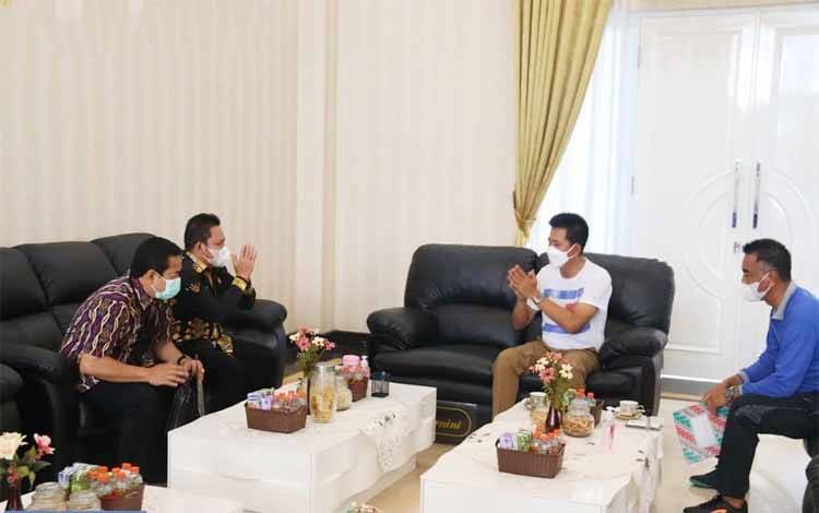 Bupati Barito Utara Terima Kunjungan Berbagai Instansi