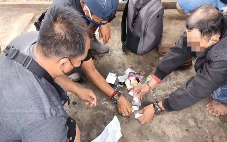 Polisi Amankan Bandar Narkoba Asal Kalsel dan Barang Bukti 25.99 Gram Sabu