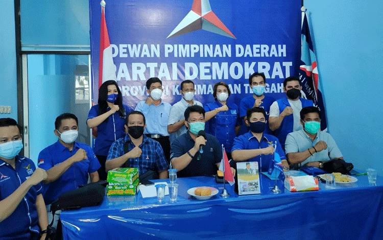 DPD Partai Demokrat Kalteng Usulkan Pencabutan KTA Peserta KLB Deli Serdang