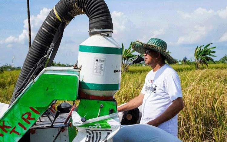 Bupati Sukamara: Cukup 1000 Hektar Lahan Pertanian Terkelola Dengan Baik Untuk Swasembada Pangan