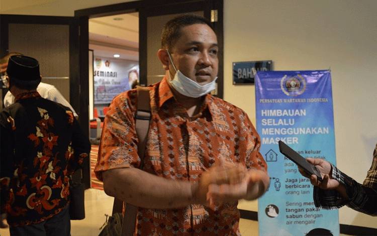 Ketua PWI Provinsi Kalteng HM Harris Sadikin (dokumen)