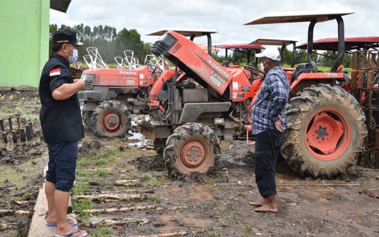 Tinjau Food Estate, Sugianto Optimistis Lumbung Pangan Sukses