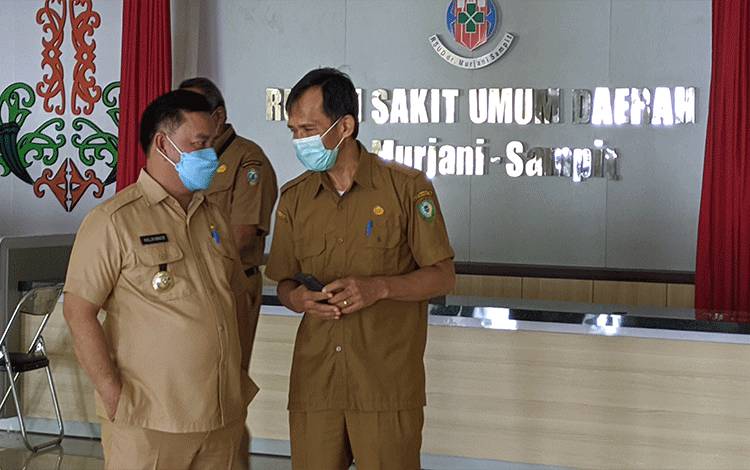 Bupati Kotim Sidak RSUD dr Murjani Sampit, ini Sebabnya