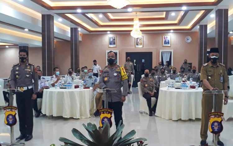 100 Hari Kerja Kapolri, Ditlantas Polda Kalteng Luncurkan 3 Aplikasi