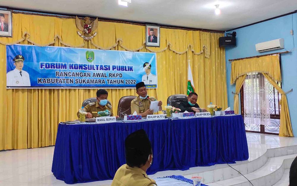 Bupati Sukamara: RKPD Tahun 2022 Pemantapan Keunggulan Produk Lokal