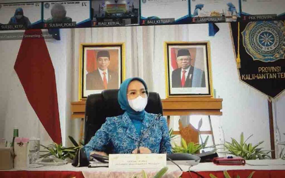 Ketua TP PKK Kalteng Ingatkan Peran Ibu Menumbuhkan Budaya Membaca