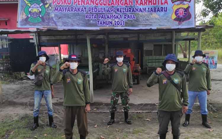 MPA Kelurahan Sabaru Dukung Upaya Pemerintah Antisipasi Sejak Dini Terjadinya Karhutla