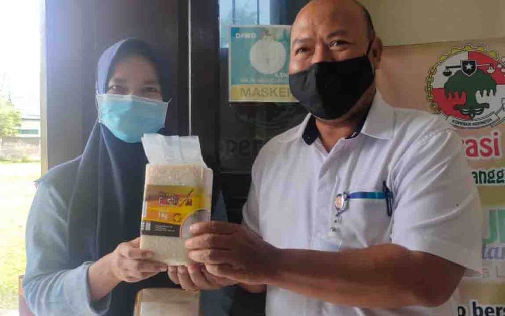 DPMDes Kotim Sosialisasikan Beras Bervitamin Cegah Stunting