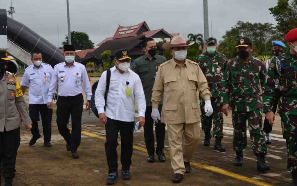 Menhan dan Gubernur Kalteng Segera Rencanakan Rakor