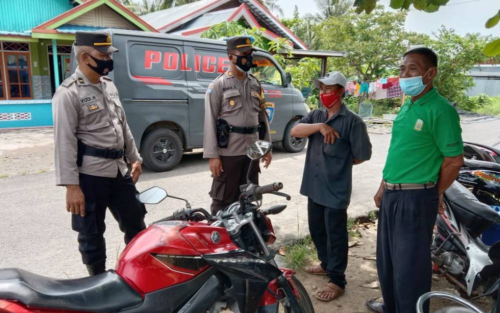 Satbinmas dan Satpolairud Polres Seruyan Intensifkan Penyampaian Pesan Kamtibmas