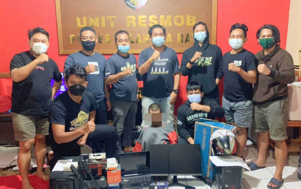 Polisi Tangkap Pembobol Toko Komputer Palangka Raya