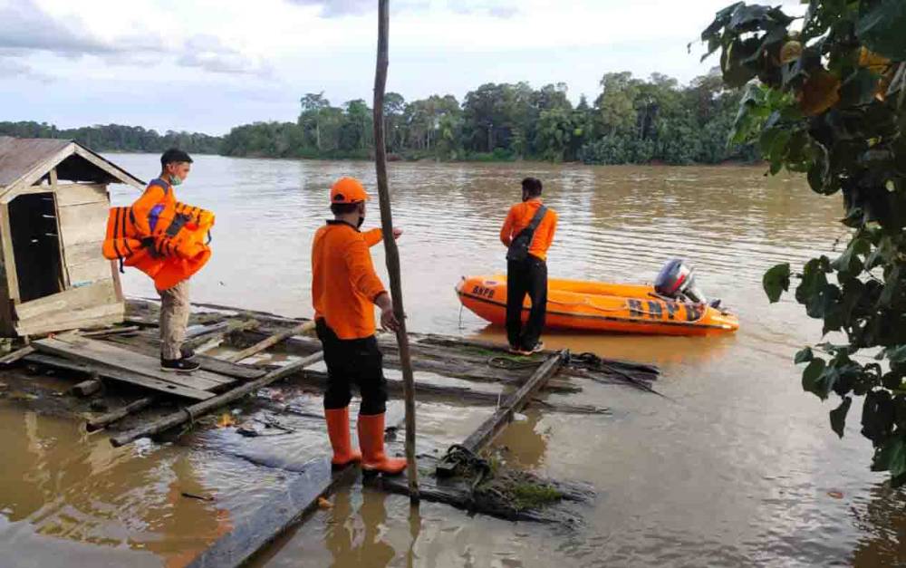 Lansia Warga Terusan Danum Dilaporkan Hilang Diduga Tenggelam di Sungai Katingan