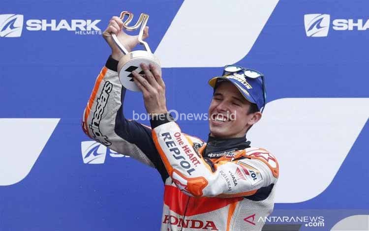 Terjatuh Dites Qatar, Alex Marquez Menderita retak Tulang Metacarpal