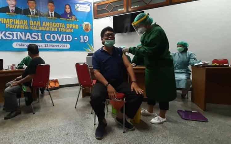 Legislator Kalteng Ini Ajak Semua Pihak Sukseskan Program Vaksinasi Covid-19