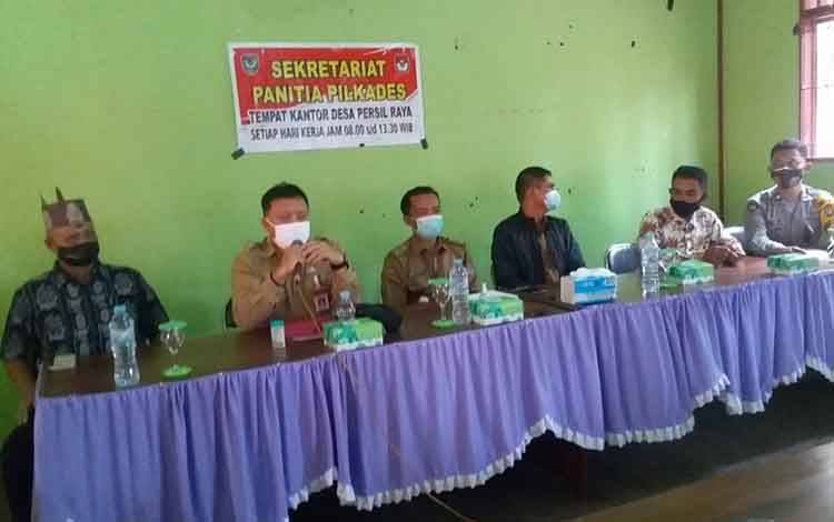 Warga Desa Persil Raya Diminta Gunakan Hak Pilihnya Pada Pelaksanaan Pilkades