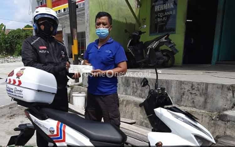 Layanan Delivery Service Palagan Sambi Satlantas Polres Kobar Permudah Masyarakat