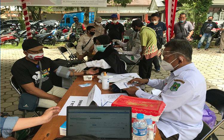 Ini Jumlah Capaian Vaksinasi Covid-19 di Kabupaten Kapuas
