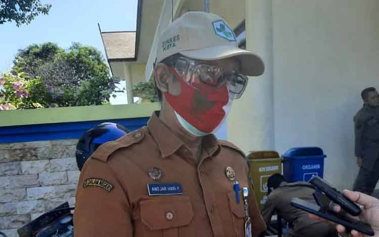 Kepala Dinas Kesehatan Kota Palangka Raya Andjar Hari Purnomo