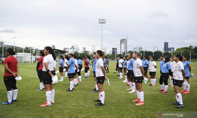 Timnas Putri Lahap Menu 'Pressure Game' Minggu Pertama TC