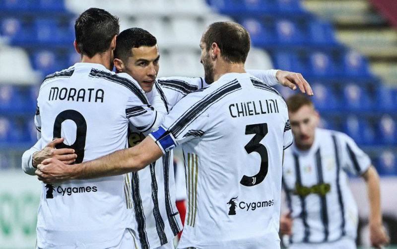 Ronaldo Cetak Hattrick saat Juve Gasak Cagliari 3-1