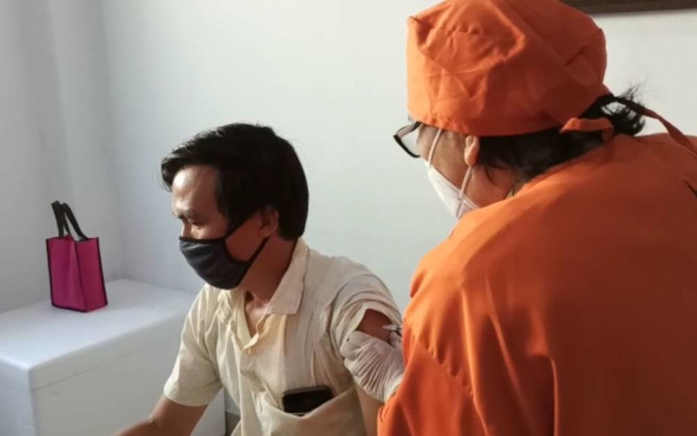 Puluhan Wartawan di Kotim Ikuti Vaksinasi Covid-19 Tahap II