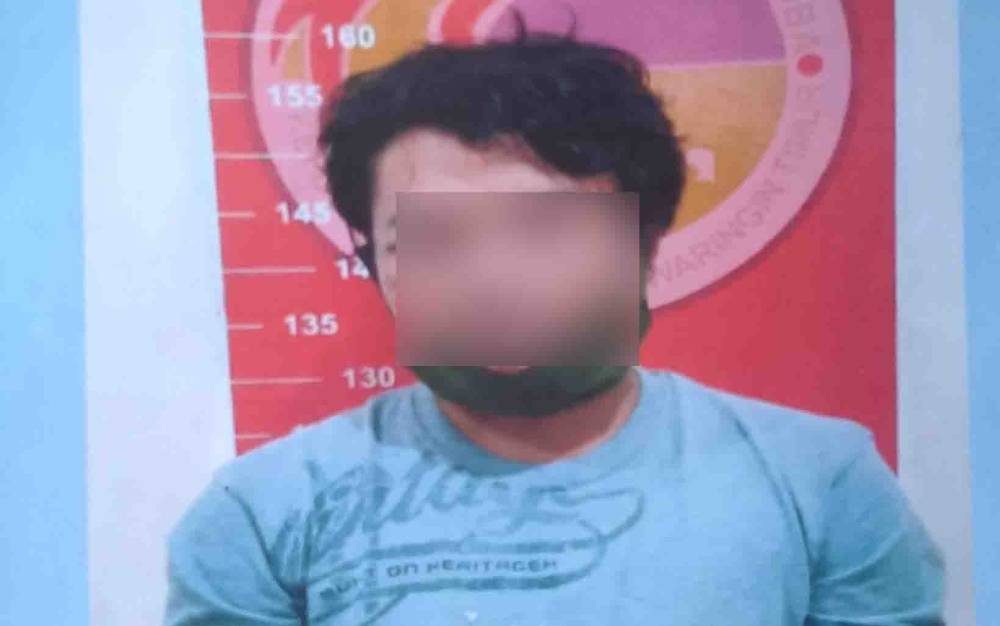 Fahrizal aliaa Ebong tersangka kasus sabu